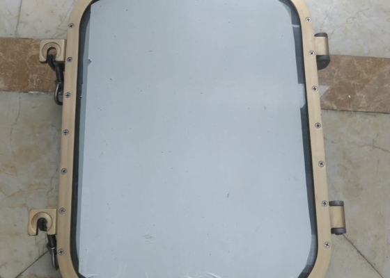 Китай Прямоугольный алюминиевый морской пехотинец Windows вокруг установки заварки угла поставщик