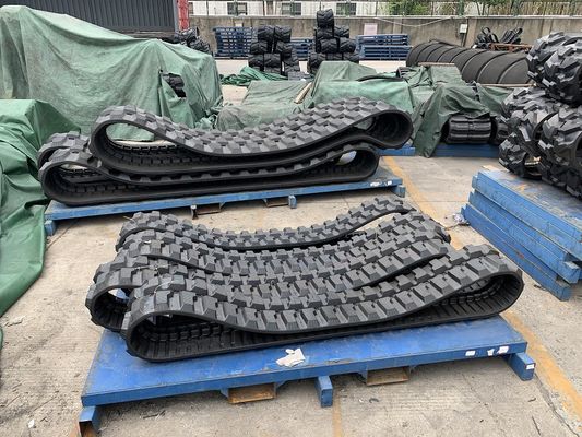 Китай Пинта определила размер резиновые следы огнеупорные для гидравлического мини экскаватора поставщик