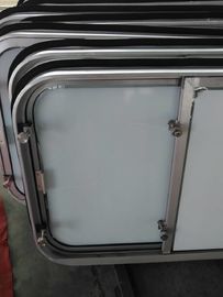 Специализированные болтованные / сварные прямоугольные морские окна / морские суда окна из алюминиевого сплава поставщик