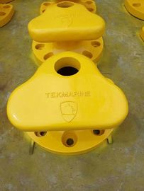 Морской T-Head Bollard для причалов с оцинкованным оборудованием 8.8 класса и дизайном для максимальной прочности и долговечности поставщик