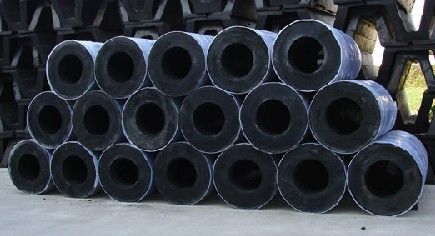 EPDM резина с низкой силой реакции цилиндр морские резиновые трубы поставщик
