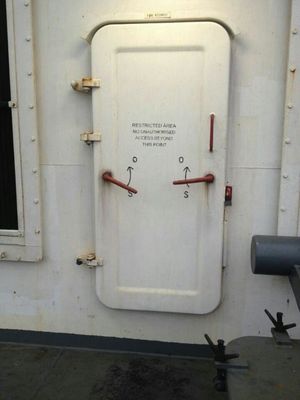 4 толщина двери 10mm стальных морского пехотинца размещещния зажима Weathertight